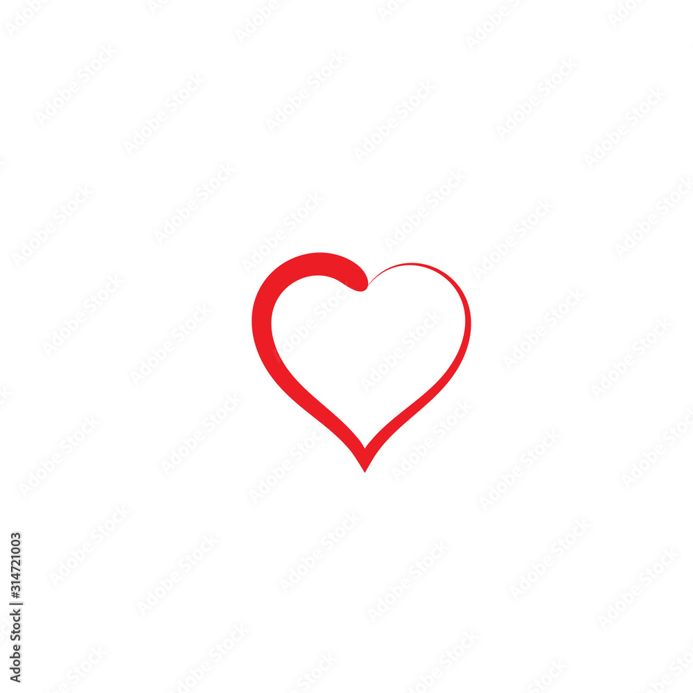 Beauty Love Vector illustration design Beauty Love Vector illustration design