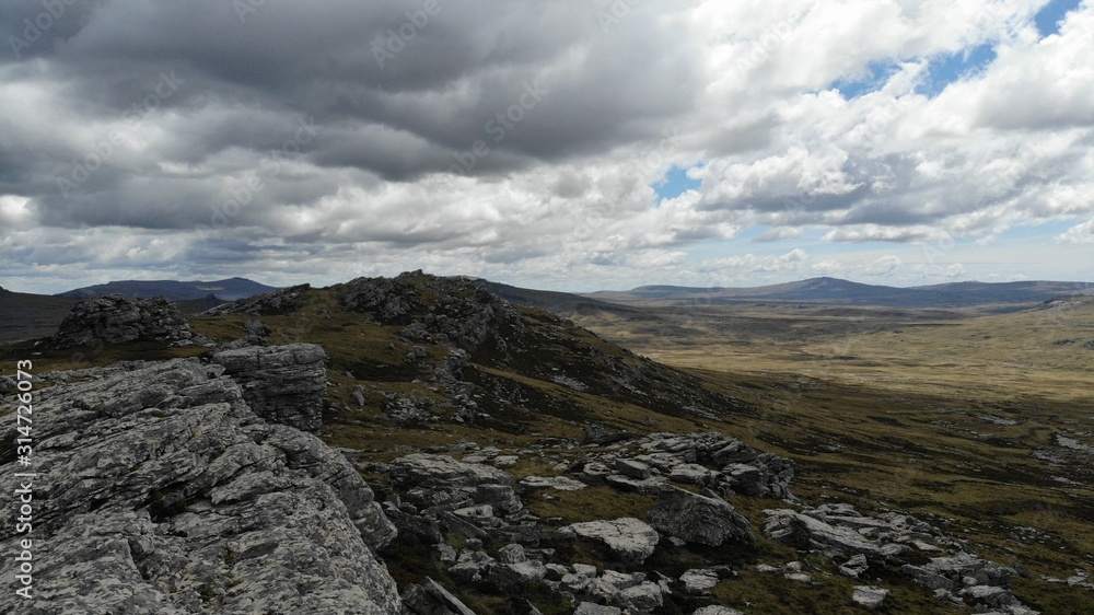 Fototapeta premium Falkland Islands off-road