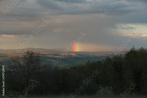 Rainbow in Tuscany