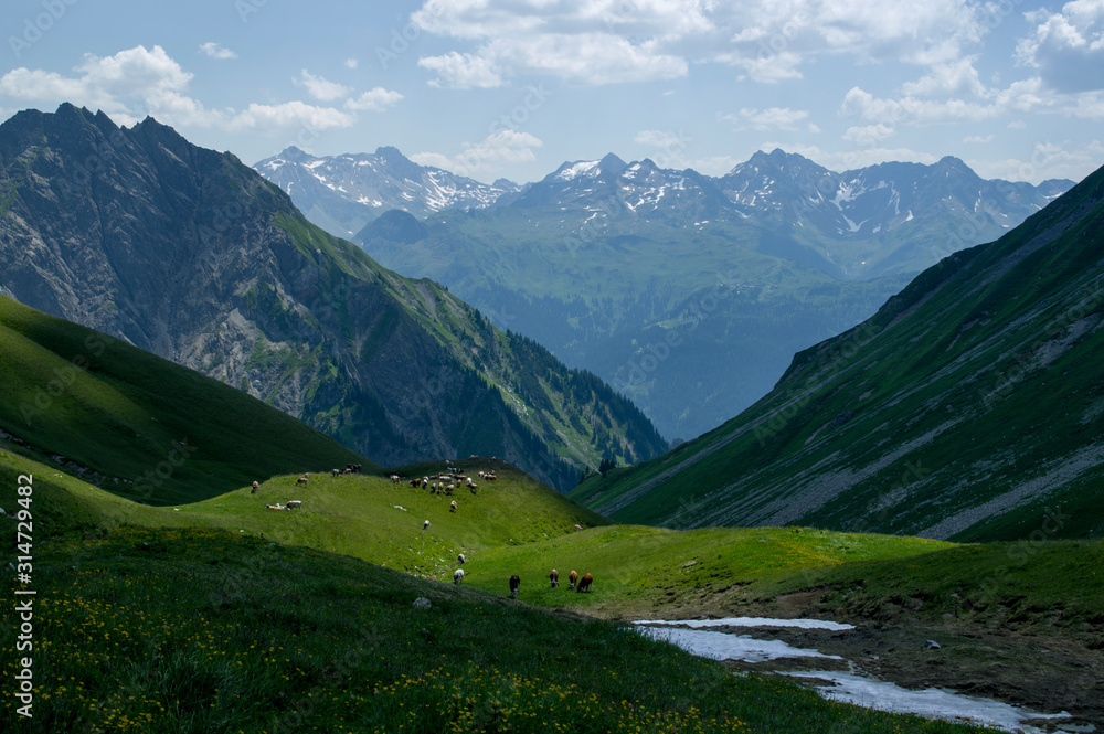 Formarinsee - Lechquellengebirge - Rote Wand - Formaletsch Formarinsee - Lechquellengebirge - Rote Wand - Formaletsch