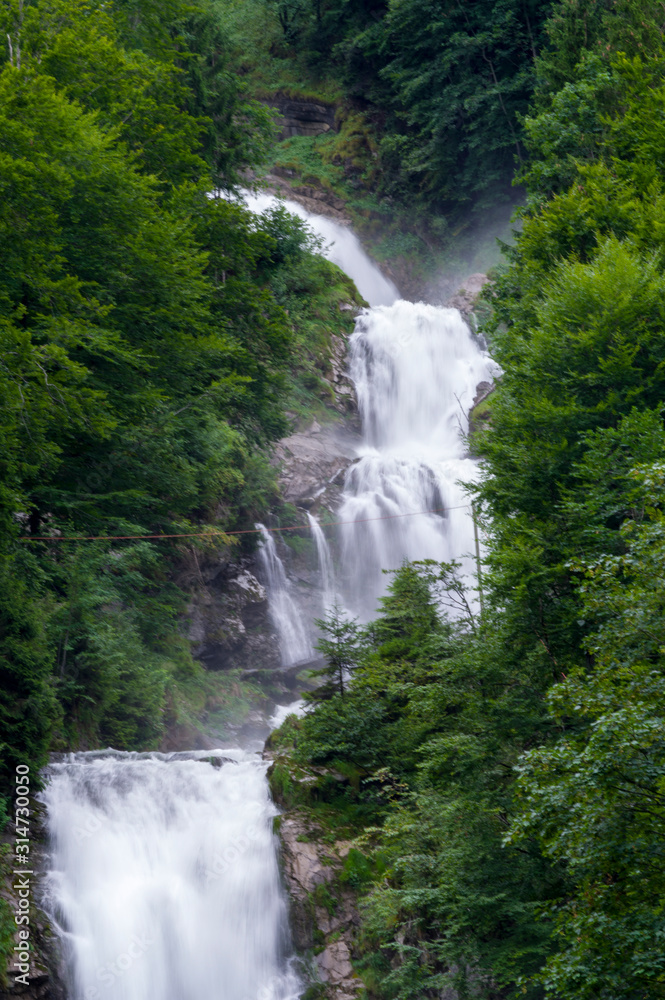 Fototapeta premium Giessbachfall - Brienzersee - Berner Oberland - Thunersee