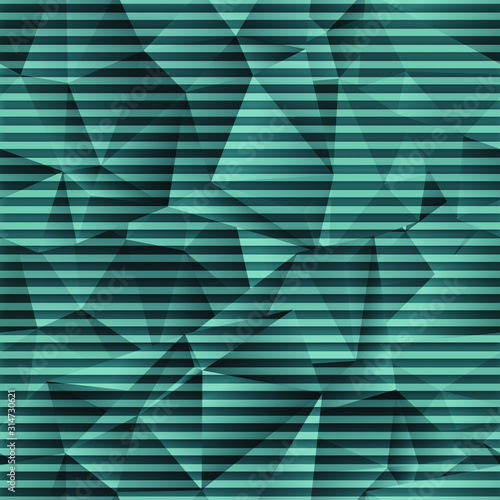 infinite geometric pattern for design. minimalism,  triangles and stripes. vector illustration. seamless pattern