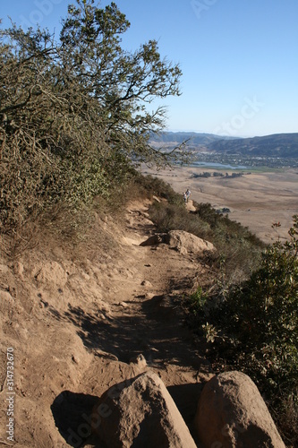 Trail on Bishops Peak San Luis Obispo California Central Coast