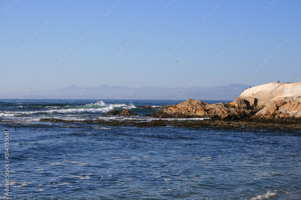 Sea and Rocks on the Coast - Montana de Oro, Morro Bay, California