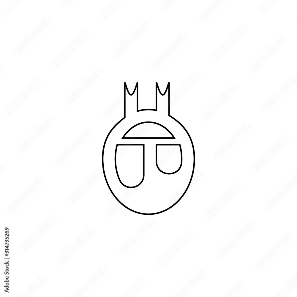 Obraz premium Insect icon. Bug symbol. Logo design element