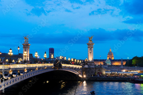 Bridge of Alexandre III, Paris, France © neirfy