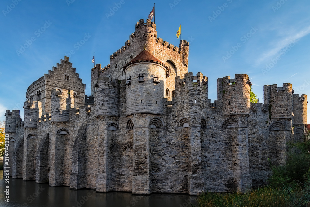 Belgium - Castle in the Heart of the City - Ghent