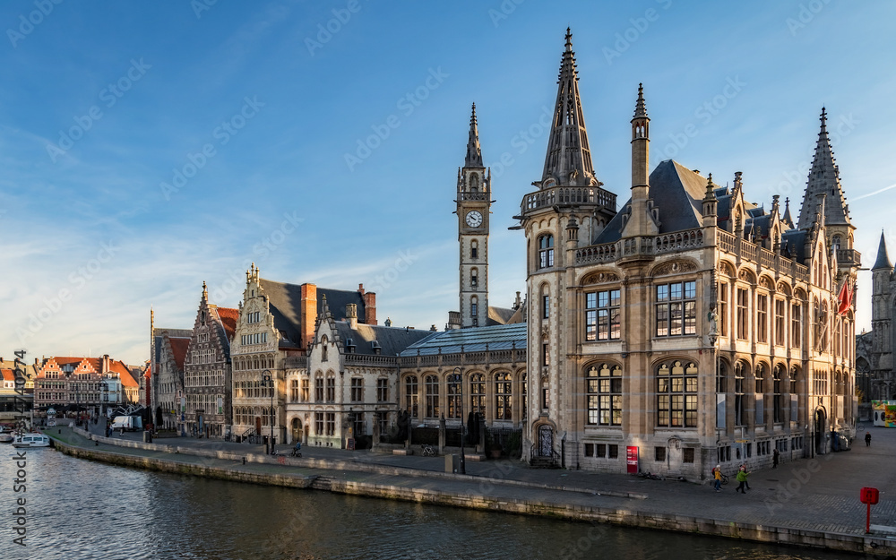 Belgium - Cathedral on the Canal - Ghent