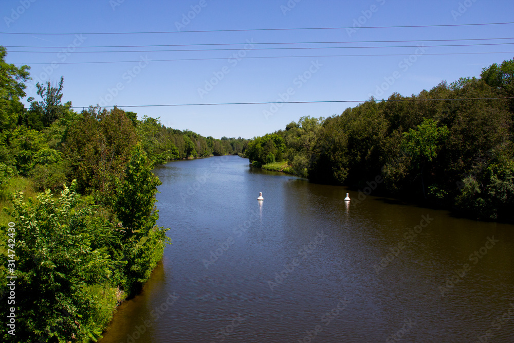 Fototapeta premium quiet river