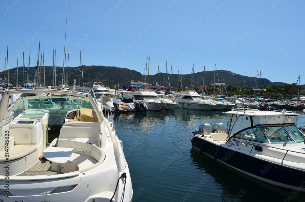 Obraz premium port de bonifacio