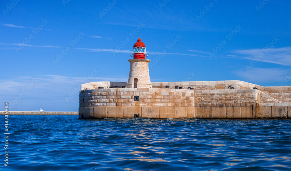 lighthouse on an island lighthouse on an island
