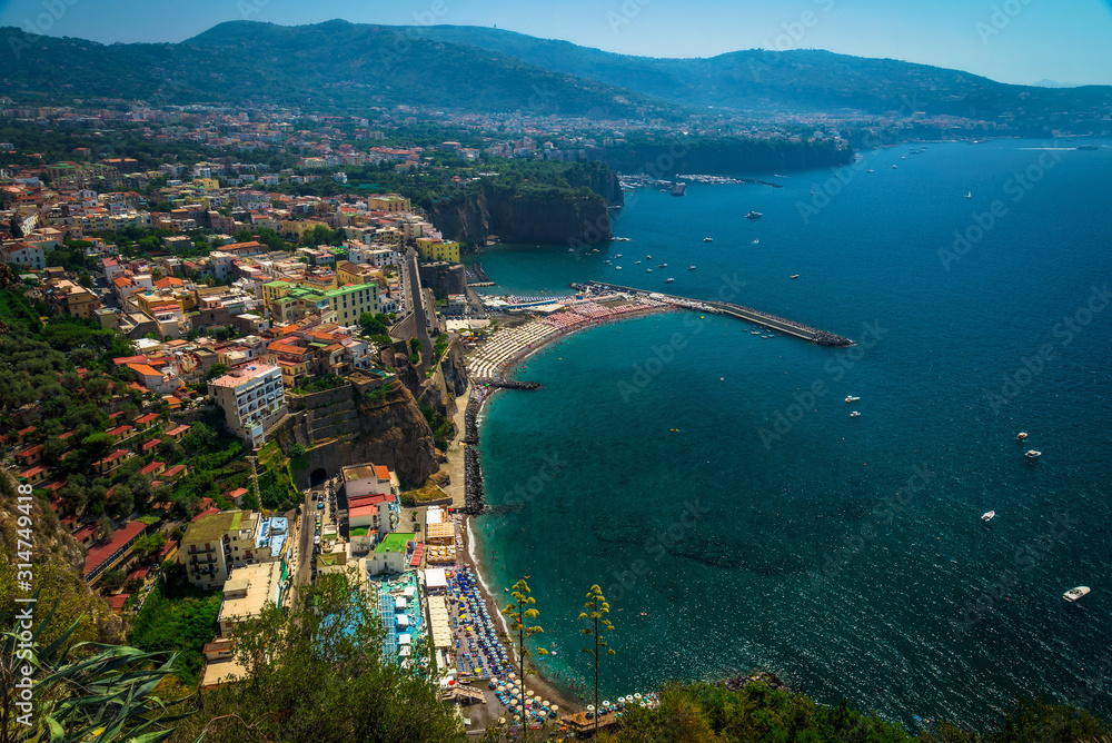 Italy - Overlook into the Heart of the City - Sorrento