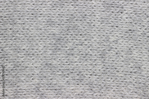 gray crumpled textile  terry cloth background and texture.top view.copy space