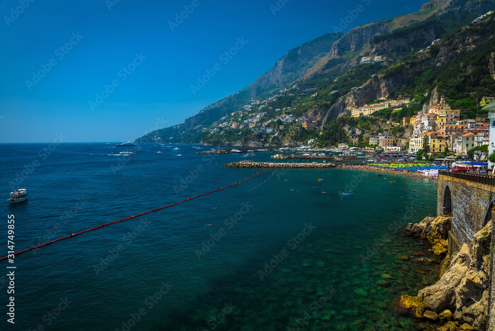 Italy - Swimming Hole Right on the Beaten Path - Amalfi Coast