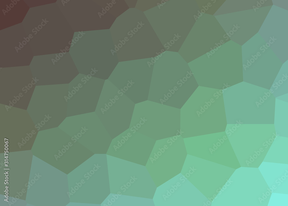 Obraz premium Abstract Low Polygon gradient Generative Art background illustration