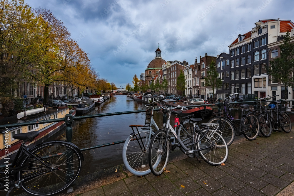 Netherlands - Bicycles and Boats and a Cathedral
