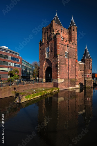 Netherlands - Castle Entry Gate in Haarlem