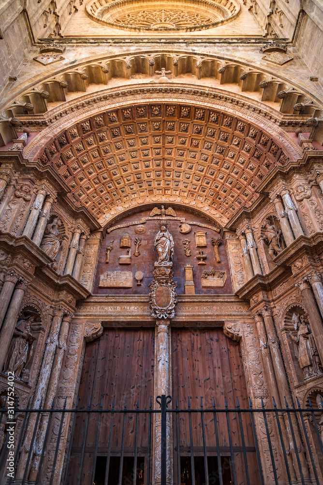 Spain - Open doors at the cathedral - Palma de Mallorca