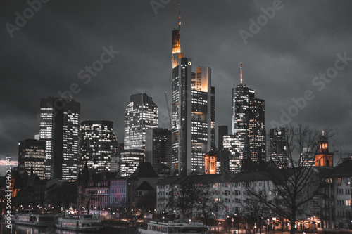  Dom-Römer. The city of old old building in the city of Frankfurt am Main. Old houses and buildings in Germany. 10.01.2020 Frankfurt am Main Germany.
