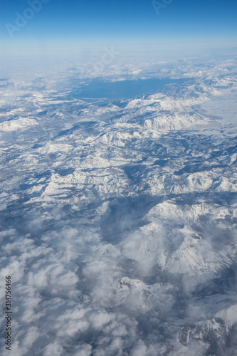 Lake Tahoe from airplane © Vladyslav Siaber