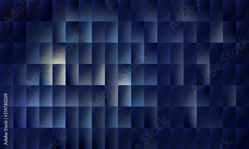 Composición de cuadros con varios azules. Ideal para utilizar de fondo o textura
