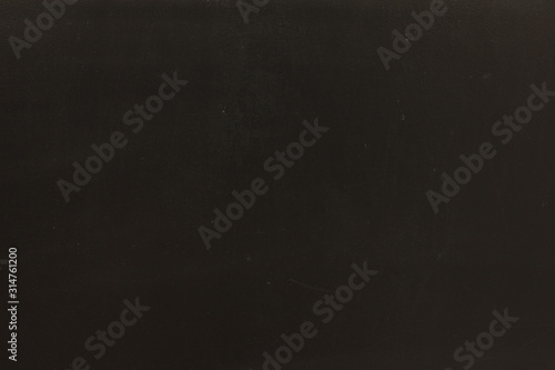 wet black slate, empty magnetic blackboard, space for text