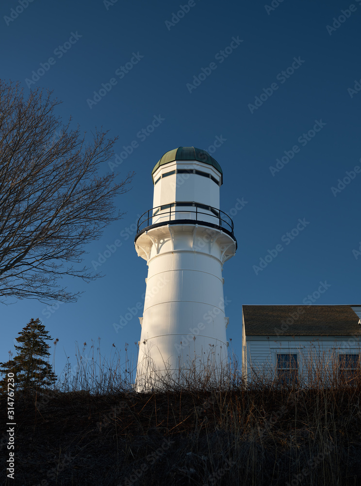 Two Lights Lighthouse in South Portland Maine and the decomissioned lighthouse Two Lights Lighthouse in South Portland Maine and the decomissioned lighthouse