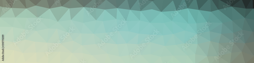 Obraz premium Abstract Low Polygon gradient Generative Art background illustration