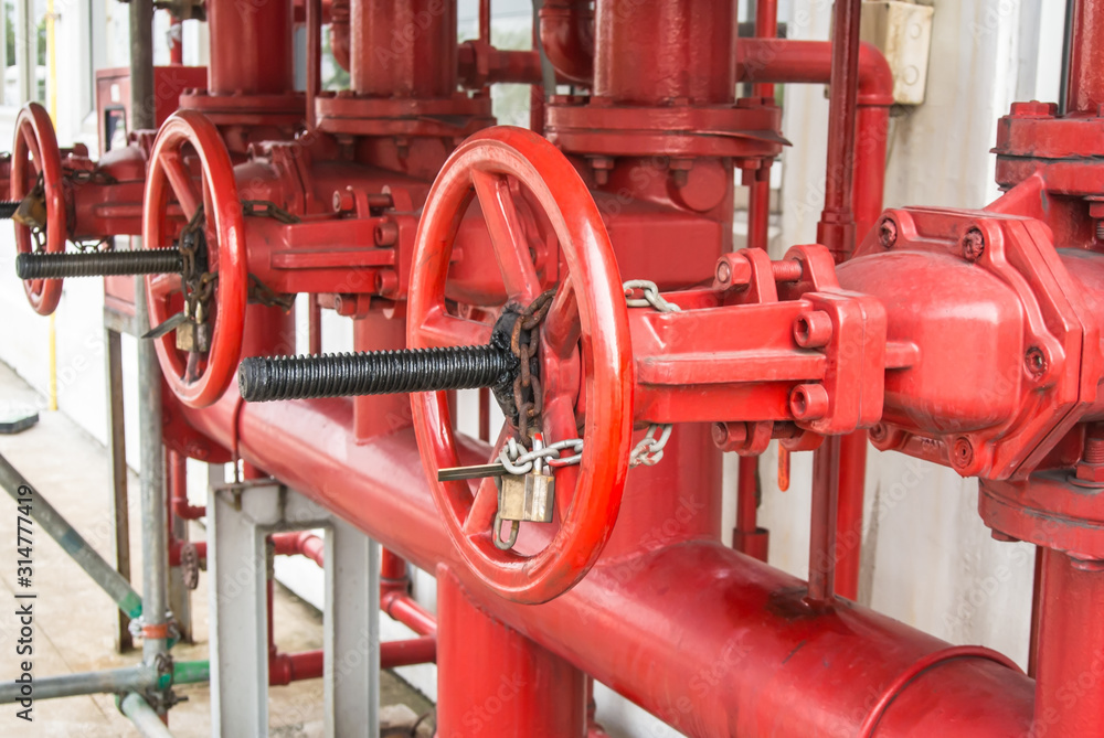 Water valve for fire fighting systems