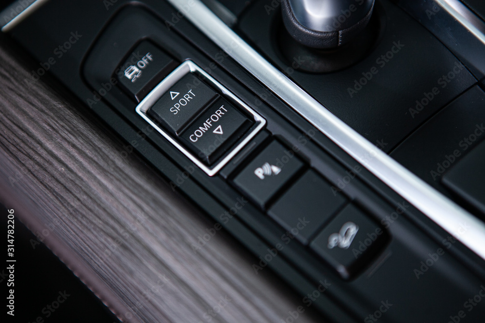 Fototapeta premium closeup of a car