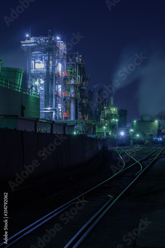 工場夜景　Factory Illumination