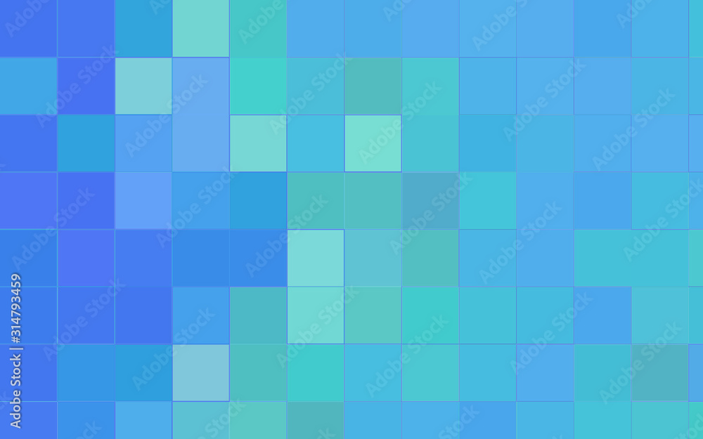 Abstract digital technology mosaic squares gradient background Abstract digital technology mosaic squares gradient background
