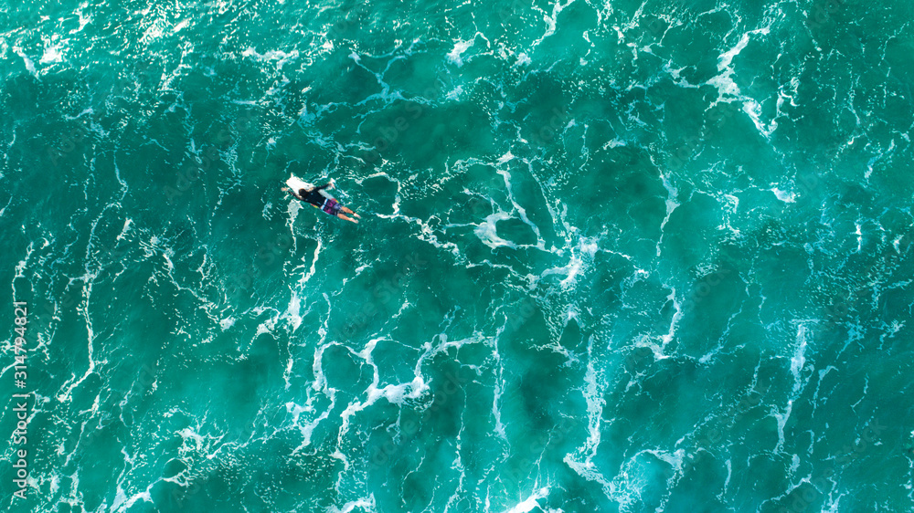 Obraz premium Aerial view of Sydneys Northern Beaches
