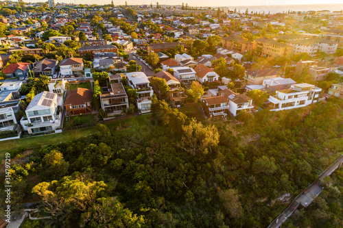 Sydney Housing from aerial view