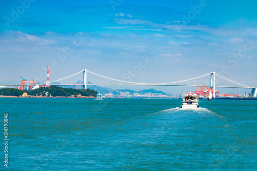 Haicang Bridge, Xiamen City, Fujian Province, China