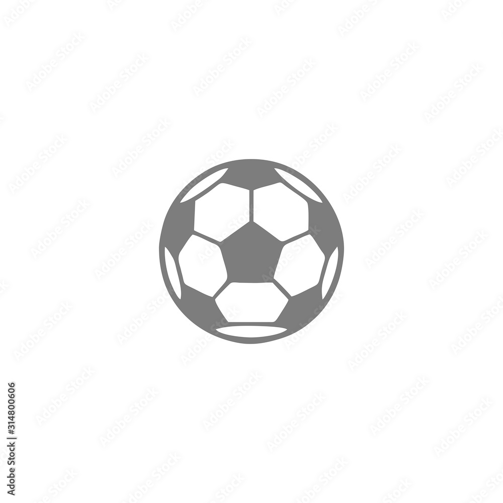 soccer ball vector icon illustration sign soccer ball vector icon illustration sign