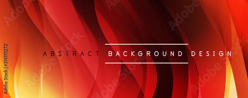 Dynamic trendy simple fluid color gradient abstract background with line effects. Vector Illustration For Wallpaper, Banner, Background, Card, Book Illustration, landing page