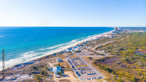 Panama City Beach Aerial View , Florida , USA