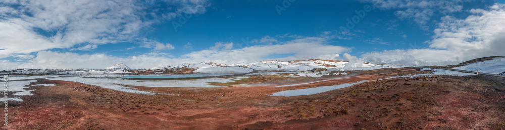 geothermal zone in Mývatn - Iceland