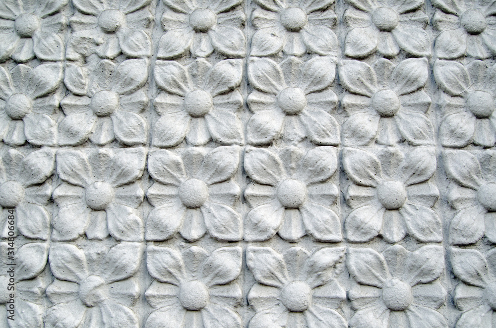 Geometric floral design Geometric floral design