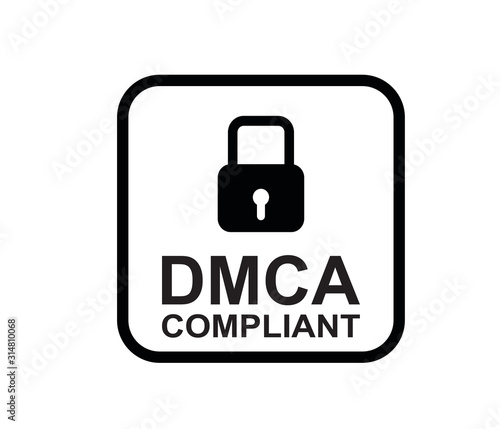  Digital Millennium Copyright Act icon vector 