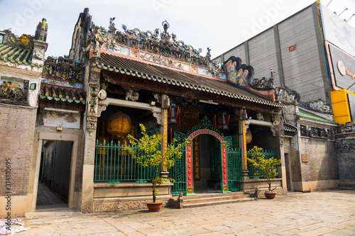 Chua Ba Thien Hau temple in Ho Chi Minh City, Vietnam