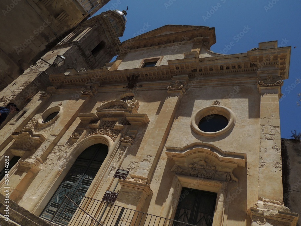 Ragusa Ibla – Church of Santa Maria dell'Itria facade in baroque style