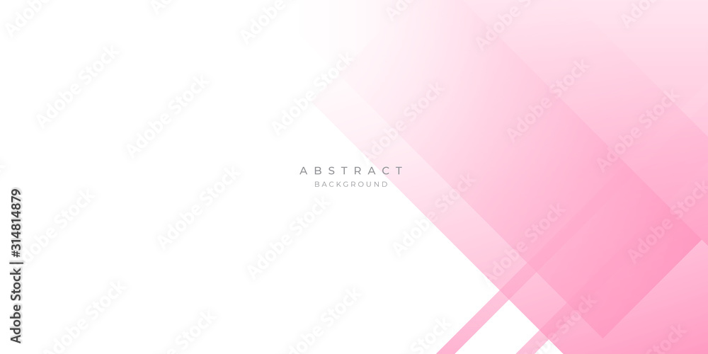 Obraz premium White Pink Silver Box Rectangle Abstract Background Vector Presentation Design