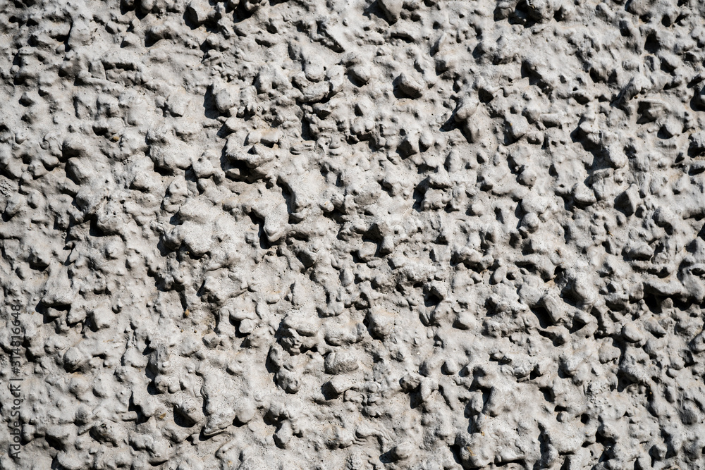 Texture photo of white rough concrete plaster Texture photo of white rough concrete plaster