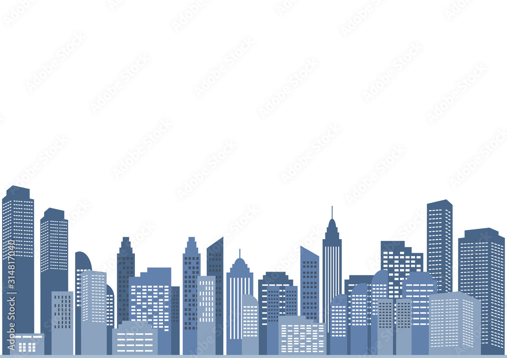Fototapeta premium ビル 都市 風景
