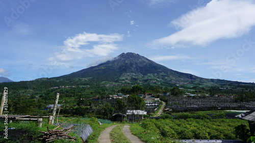 Beautiful mountain from the road