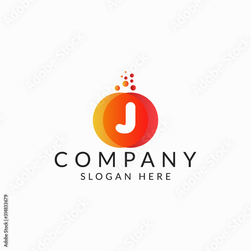 Letter J Logo. J Letter Design Vector