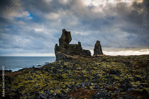 Londrangar coastal Rock formation in Iceland