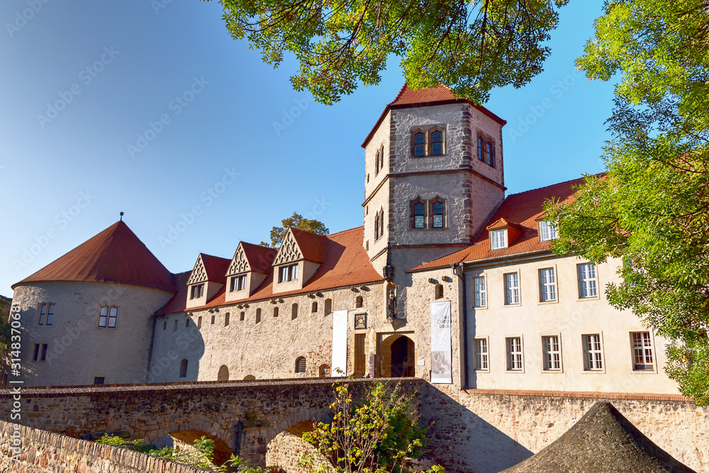 Moritzburg in Halle an der Saale, Sachsen-Anhalt